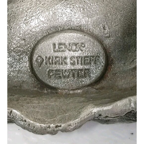 Lenox Pewter The Holy Family 3 pc Nativity Holloware Excellent Condition - Picture 10 of 13